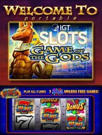 IGT Slots Game of the Gods portable IGT Slots Game of the Gods portable