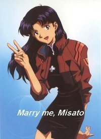 Marry me, Misato
